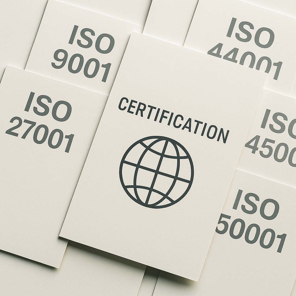 cosa sono le certificazioni ISO